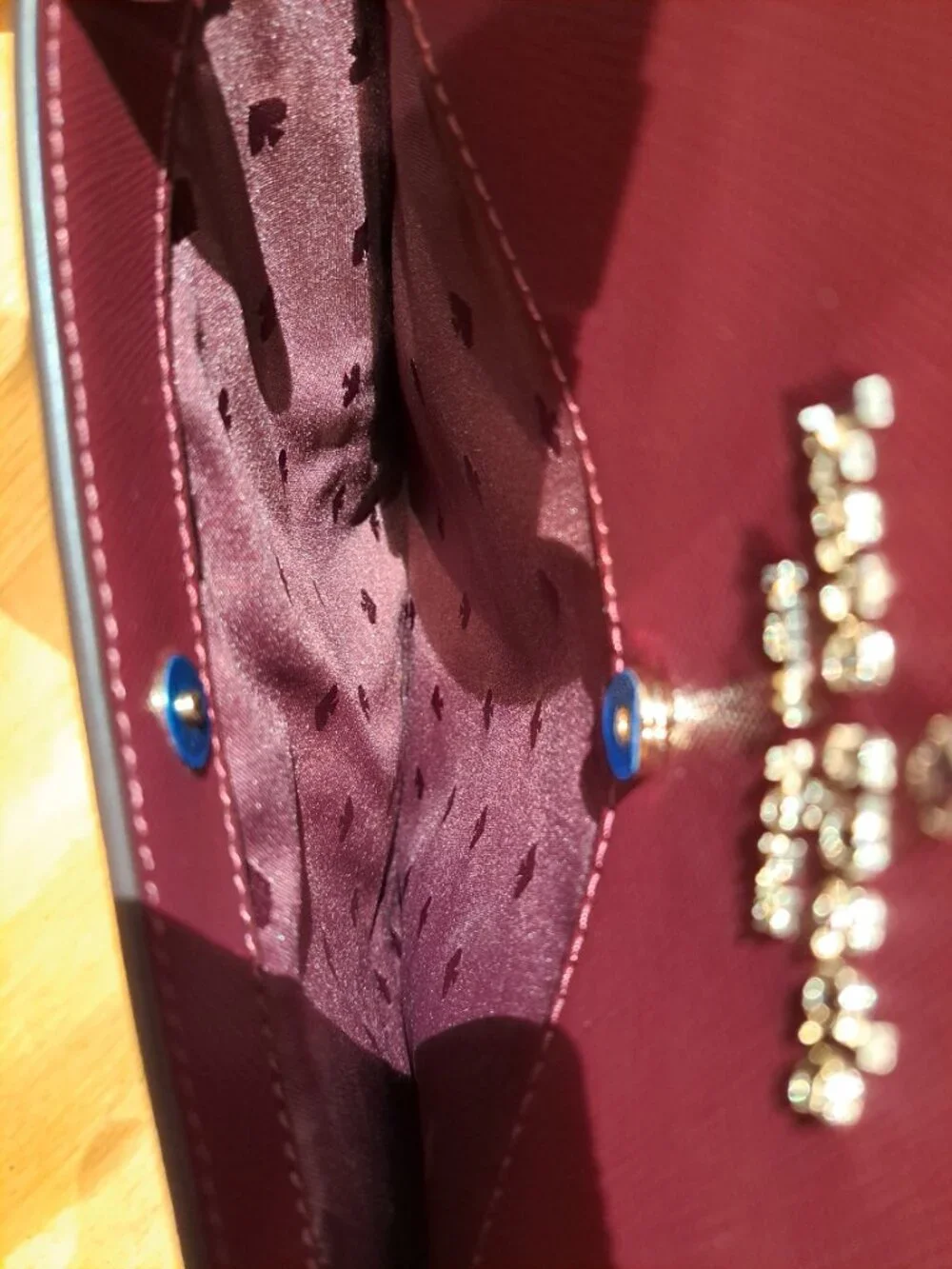 Kate Spade Staci Laptop Tote in color Cherry Wood